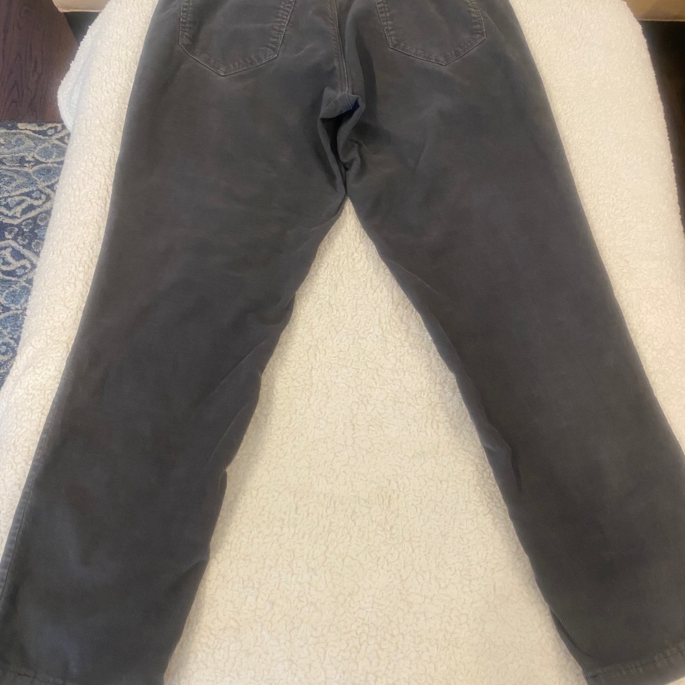 Dark Gray Eddie Bauer Corduroy Pants Size 10